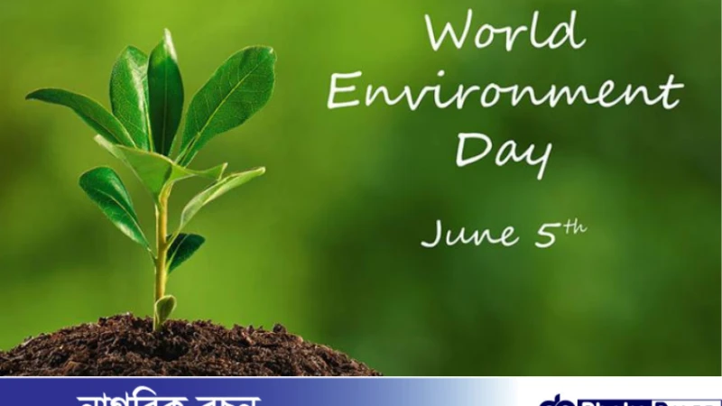 বিশ্ব পরিবেশ দিবসে যমুনা ইন্ডাস্ট্রিয়াল পার্কে র‌্যালি বৃক্ষরোপণ 