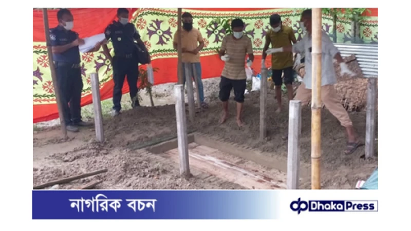 কুড়িগ্রামে দাফনের ৪৪ দিন পর আদালতের নির্দেশে লাশ উত্তোলন: