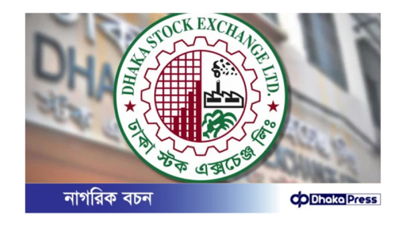 ঢাকা স্টক এক্সচেঞ্জে (ডিএসই) এক দিনেই কমেছে ৮৭ শতাংশ কোম্পানির শেয়ার দর