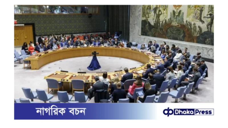 যুক্তরাষ্ট্রের প্রেসিডেন্ট জো বাইডেনের ফিলিস্তিনের গাজায় যুদ্ধবিরতির প্রস্তাবটি জাতিসংঘ নিরাপত্তা পরিষদে পাস