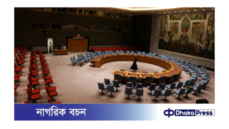 জাতিসংঘে  নিরাপত্তা পরিষদে যুদ্ধবিরতি প্রস্তাব পাস,