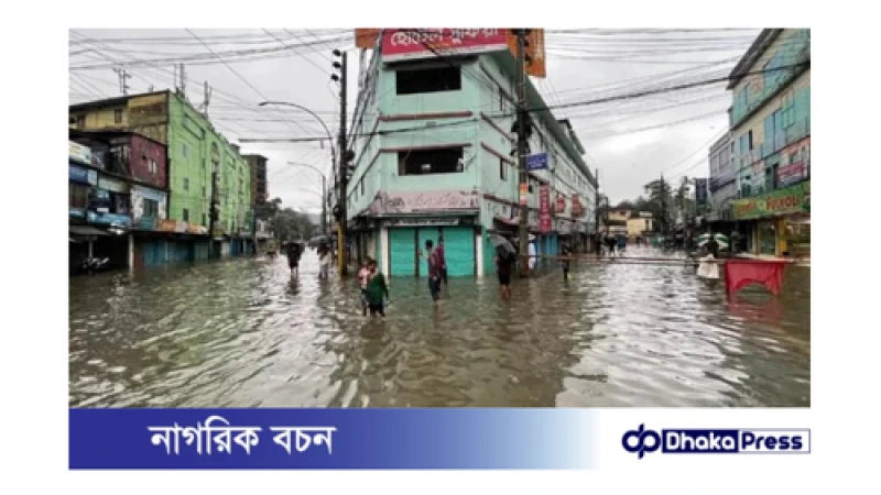 সিলেট-সুনামগঞ্জে আবার বন্যার শঙ্কা: