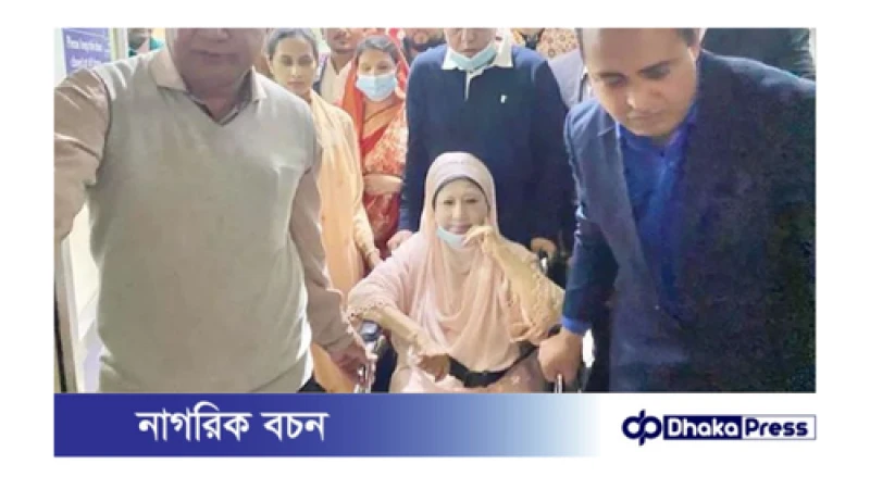 হাসপাতালে থেকে বিকেলে বাসা ফিরছেন খালেদা জিয়া