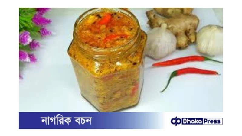 রসুন-মরিচের আচার: ঝাল ঝাল স্বাদের এক অসাধারণ আচার