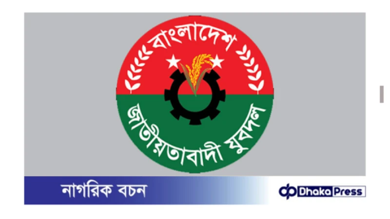 বিলুপ্তির তিন সপ্তাহ পরে জাতীয়বাদী যুবদলের আংশিক কমিটি ঘোষণা