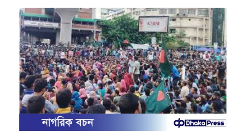 ‘পেটে লাথি মারলে আমরা বসে থাকব না’: সরকারি চাকরিতে কোটা বাতিলের দাবিতে আন্দোলনকারী শিক্ষার্থীদের বক্তব্য