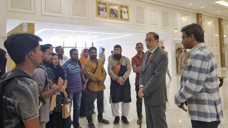 যুদ্ধকবলিত সুদান থেকে ৭০ বাংলাদেশী জেদ্দা পৌঁছেছে