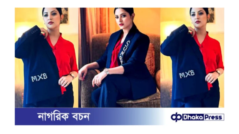 ‘বস লেডি’ হয়ে নজর কাড়লেন আলোচিত চিত্রনায়িকা পরীমনি